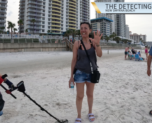 S04 E23 Vintage Jewelry Finds Metal Detecting Daytona Beach Florida
