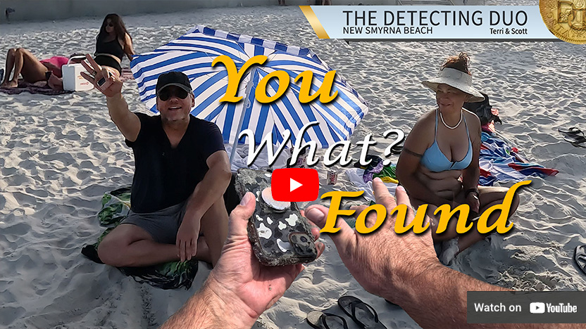 S04 E24 iPhone 12 Found Metal Detecting New Smyrna Beach Florida