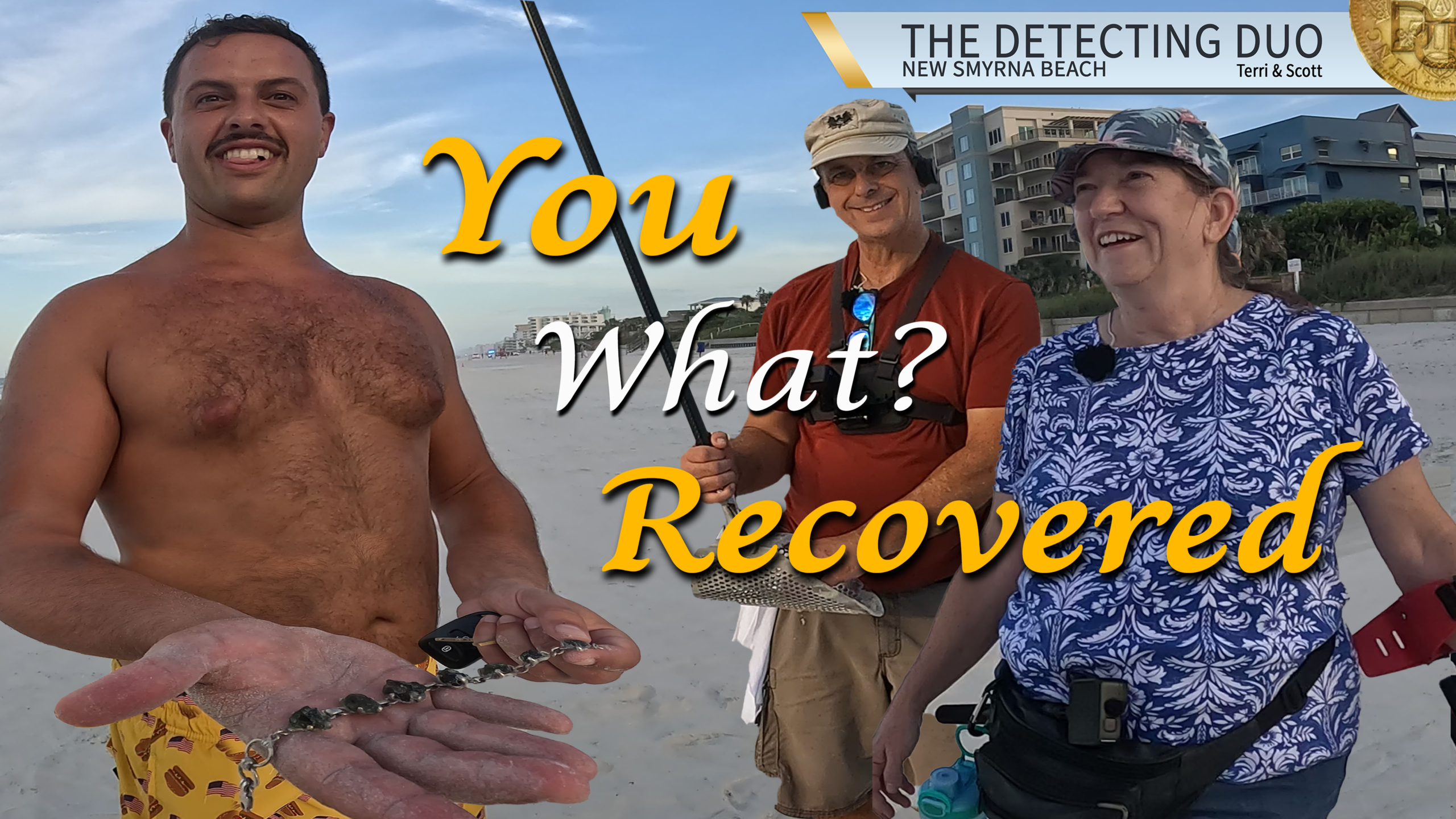 S04 E25 Silver Bracelet Recovered Metal Detecting New Smyrna Beach Florida