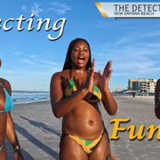 S04 E27 Crab Attached To Person Metal Detecting New Smyrna Beach Florida