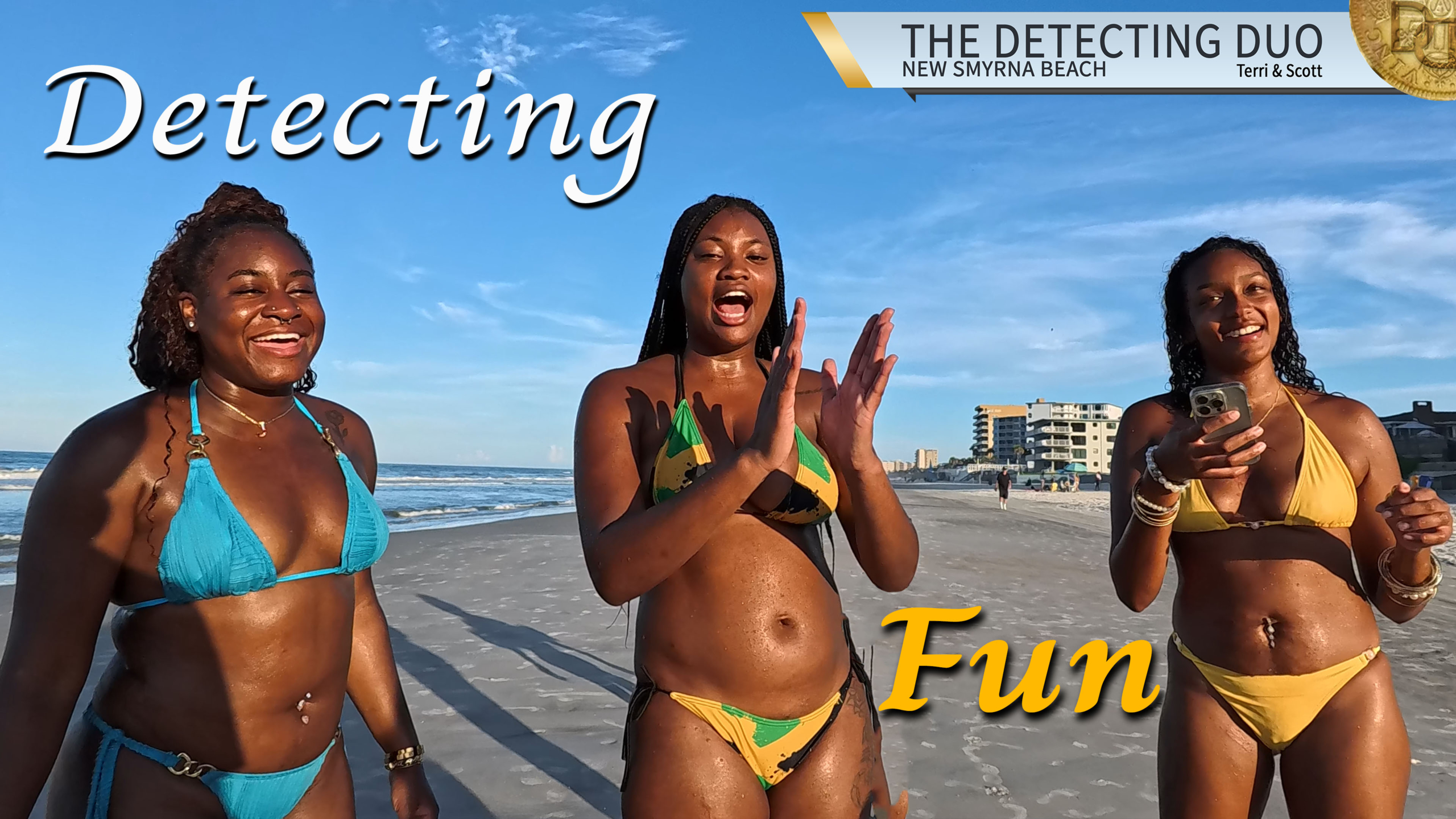 S04 E27 Crab Attached To Person Metal Detecting New Smyrna Beach Florida