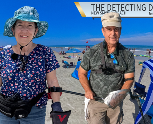 S04 E35 Rose Ring Found Metal Detecting New Smyrna Beach Florida