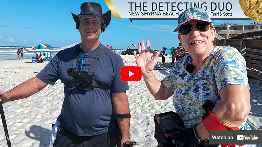 S04 E41 Ring, Coins and Things Found Metal Detecting New Smyrna Beach Florida