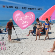 S05 E05 YValentine's Day Metal detecting Honeymoon Island Beach Florida